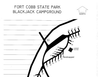 Blackjack Campground Map